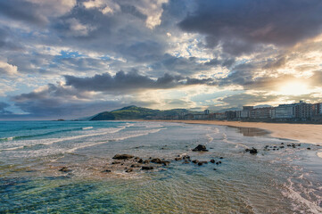 Zarauz is a Spanish town and municipality located in the eastern part of the Urola Costa region, in the province of Gipuzkoa, Basque Country, Spain