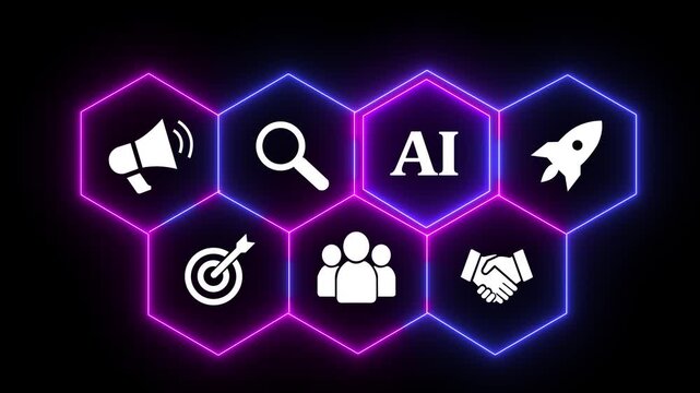 Glowing neon line Product Transfer concept button on a futuristic computer screen. technology background with rotating world map icon, Business.4k