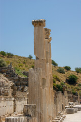 The Temple of Hadrian in Ephesus Ancient City, Sel&ccedil;uk, Turkey.