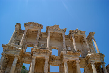The Temple of Hadrian in Ephesus Ancient City, Sel&ccedil;uk, Turkey.