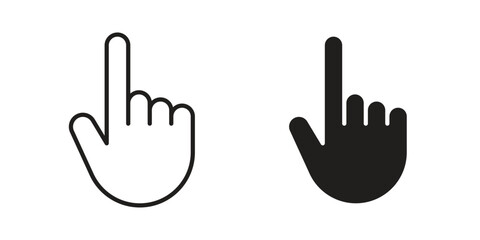 Cursor icon designs collection for mobile, ui, web.