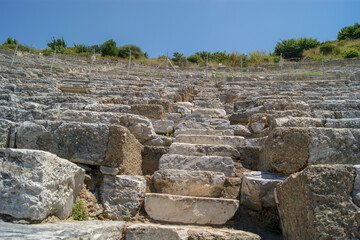 The Temple of Hadrian in Ephesus Ancient City, Sel&ccedil;uk, Turkey.