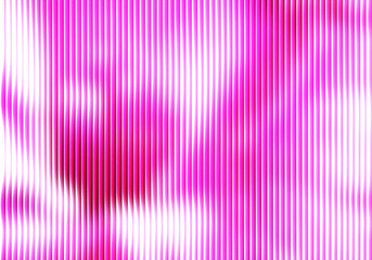Dynamic Composition of Vertical Pink Lines Creating a Striking Visual Rhythm The interplay of light and shadow adds depth and complexity to this artwork