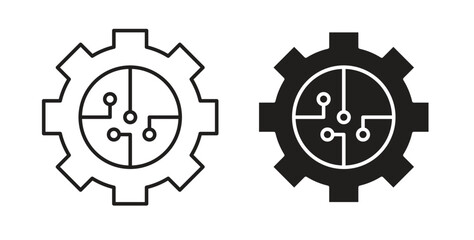 ETL icon isolated vector Illustration. Vector pictogram for web and app