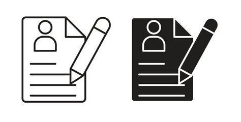 Enrollment icon isolated vector Illustration. Vector pictogram for web and app