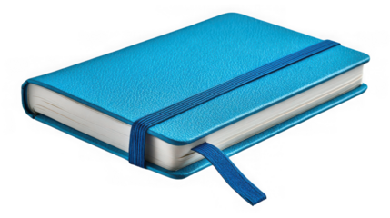 Teal notebook for writing and creativity