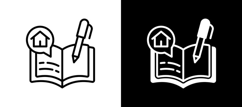 Homework linemixed icon