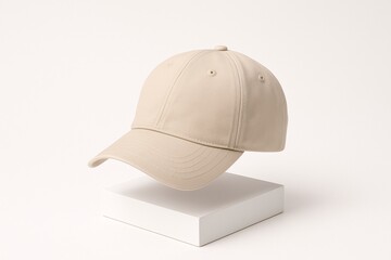 Minimalist Floating Cap Mockup