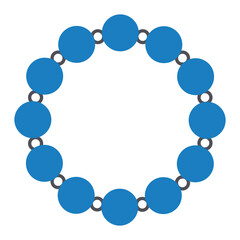 Bracelet Vector Icon which can easily modify or edit