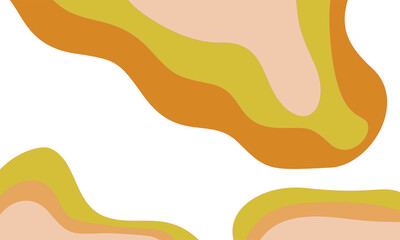 Dynamic Abstract Layered Paper Cut Background