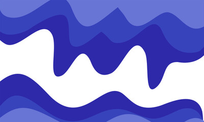 Dynamic Abstract Layered Paper Cut Background