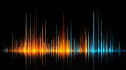 Abstract neon waterfall background with glowing vertical lines and falling particles, ideal for music video backgrounds, DJ and VJ graphics, and digital matrix-style visuals.