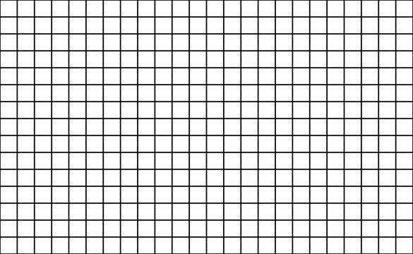 Black grid pattern with square boxes