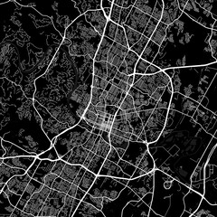 Austin City Map the s blueprint emerges through structured linework revealing an elegant urban design in crisp monochrome begin of sentence, emphasizing refined linework, with balanced composition.