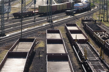 Fototapeta premium Güterbahnhof