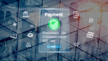 Secure online payment, safe e-commerce transactions, digital payment solutions, online financial security, and electronic payment systems ensuring smooth business continuity. Muxer