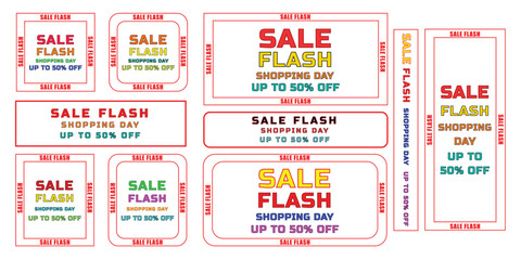 boost your sales with sale flash shopping day designs offering up to 50% off perfect for grabbing attention increasing engagement and driving conversions