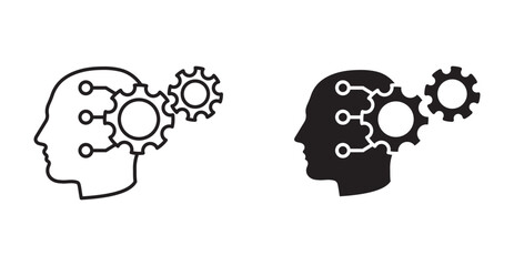 Critical thinking icon