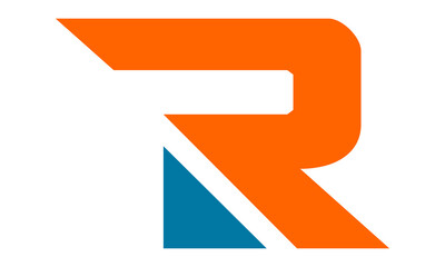 R logo monogram design