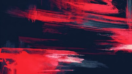 Abstract red and black background with brush stroke effects and grunge style, featuring minimalistic design for epic wallpaper use.