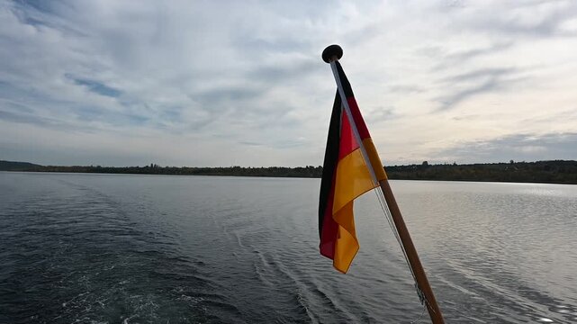 Schifffahrt auf dem Geiseltalsee