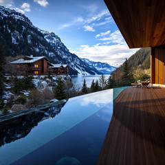 lake in the mountains