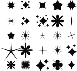 Abstract geometric composition with vibrant color accents and text elements