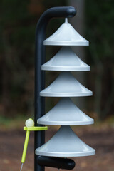 a sound instrument in a children's playground.