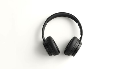 Over-Ear Headphones Immersive Sound Experience on White Background