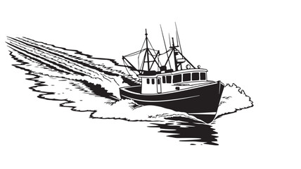 Experience the Thrill of Kiteboarding with a Sleek Black and White Design Perfect for Sport Enthusiasts and Water Adventure Seekers, a Dynamic Visual for Adrenaline Fueled Activity