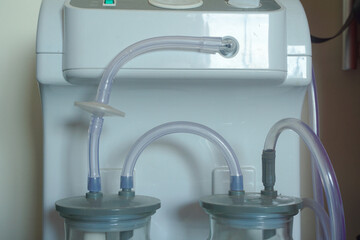 Medical Vacuum Suction Machine with Canisters