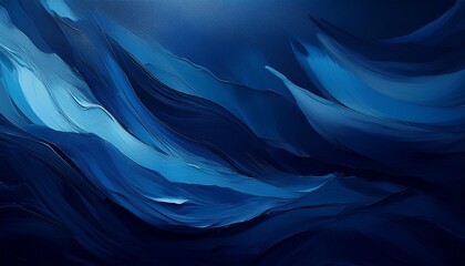moody gradient background with deep navy blue hues and artistic brushstrokes creating a dynamic effect