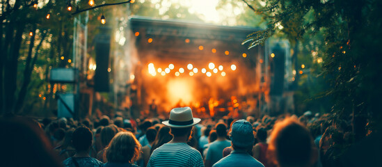 boleh outdoor nature music festival banner