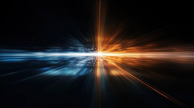 Abstract background featuring dark black with light leak rays, perfect for creating contrast and energy in designs and promotions.