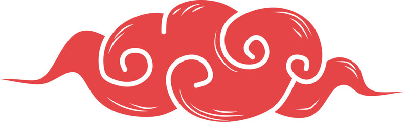 Chinese Cloud Illustration