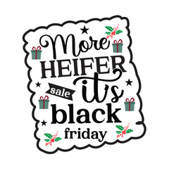 more heifer sale it's black friday