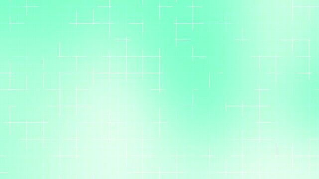 Mint green glow gradient background with soft white grid lines and subtle cross elements Perfect for modern digital design themes and global celebration layouts such as New Year or tech events