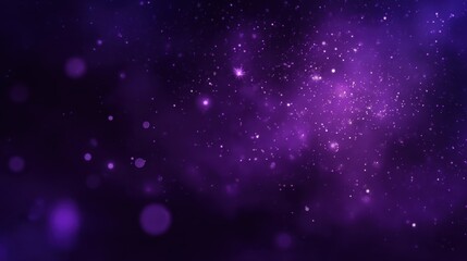 Sparkling particles background in purple, perfect for celebrations, social media, and ethereal visuals.