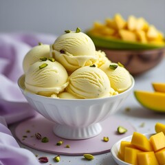The BEST No-Churn Mango Ice Cream: Creamy, Tropical Bliss in 15 Minutes