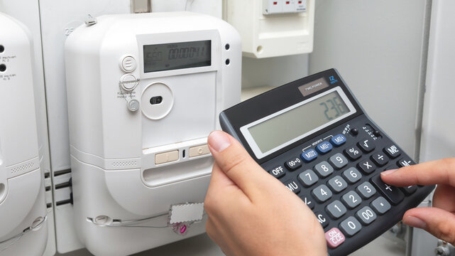 Electric meter, rising electricity prices