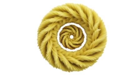 roll of rope isolated