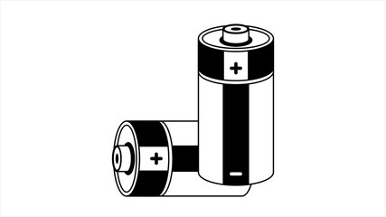Batteries Animated Mp4 File