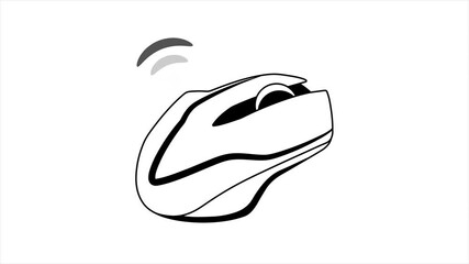 Wireless Mouse Animated Mp4 File