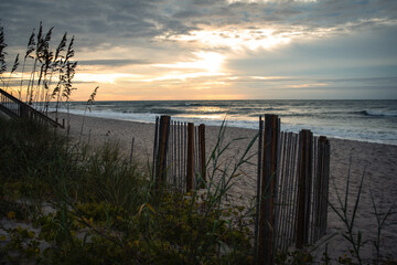 Sunrise on Topsail Beach