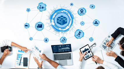 Goods delivery tracking icons show shipping, goods delivery routes, and loEnticeics monitoring. Goods delivery tracking ensures timely goods delivery, secure handling, and accurate tracking. Entice