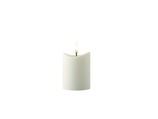 Peaceful, warm glowing candle flame illuminates a serene, minimalist setting, perfect for creating calm ambiance and promoting relaxation during quiet moments.