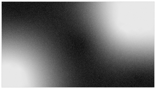 Monochrome grainy gradient abstract background texture banner.