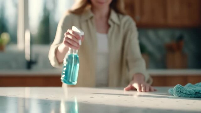 Housework and cleaning product use in residential setting