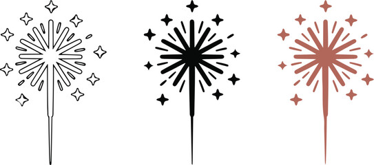 A beautiful vector silhouette of a Christmas tree and snowflakes combined with a floral dandelion pattern design for a winter celebration illustration