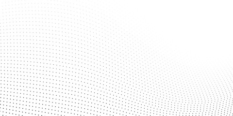 Background with monochrome dotted texture. Polka dot pattern template
